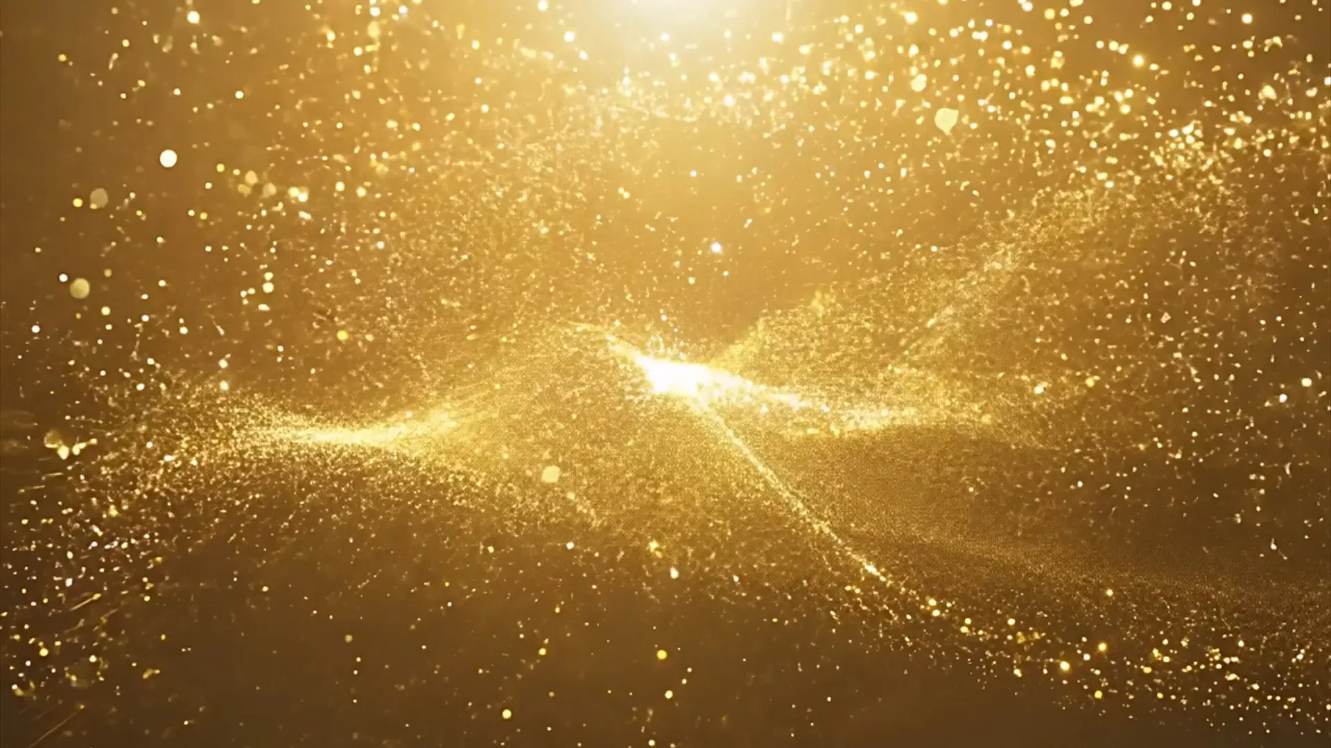 Luxury Gold Dust Particle Overlay Luxurious Video Projects